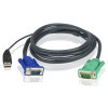 Aten 2L-5203U USB KVM Cable with 3-in-1 SPHD 3m