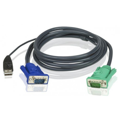 Aten 2L-5203U USB KVM Cable with 3-in-1 SPHD 3m