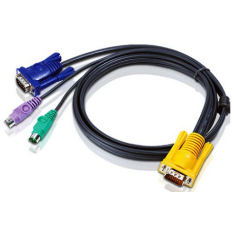 Aten 2L-5203P PS2 KVM Cable | 3m