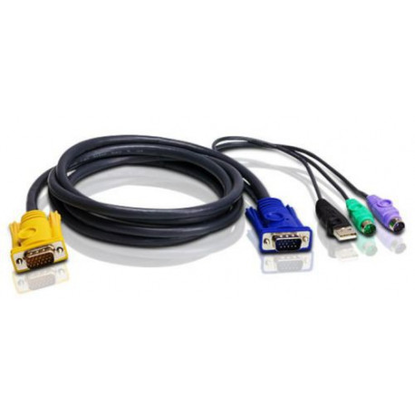 Aten 2L-5302UP PS2 USB KVM Cable | 1.8m