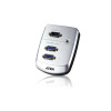 Aten VS82 2-Port VGA Splitter Wall Plate | Plastic | 250MHz
