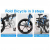 Lankeleisi Bicycle Fold in 3 steps