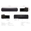 ViewSonic X1000-4K+ 4K HDR Ultra Short Throw Smart LED Soundbar Projector