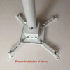 AVP C100 Universal Projector Ceiling Mount Bracket 52-86cm